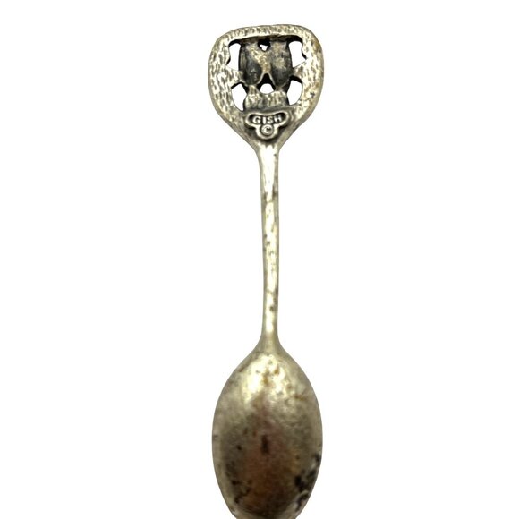 Vintage Gish Holland Michigan Collectible Souvenir Spoon W/ Windmill Design B163 - Picture 2 of 5